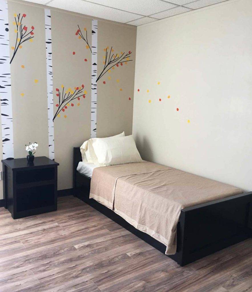 anti contraband bedroom black finish
