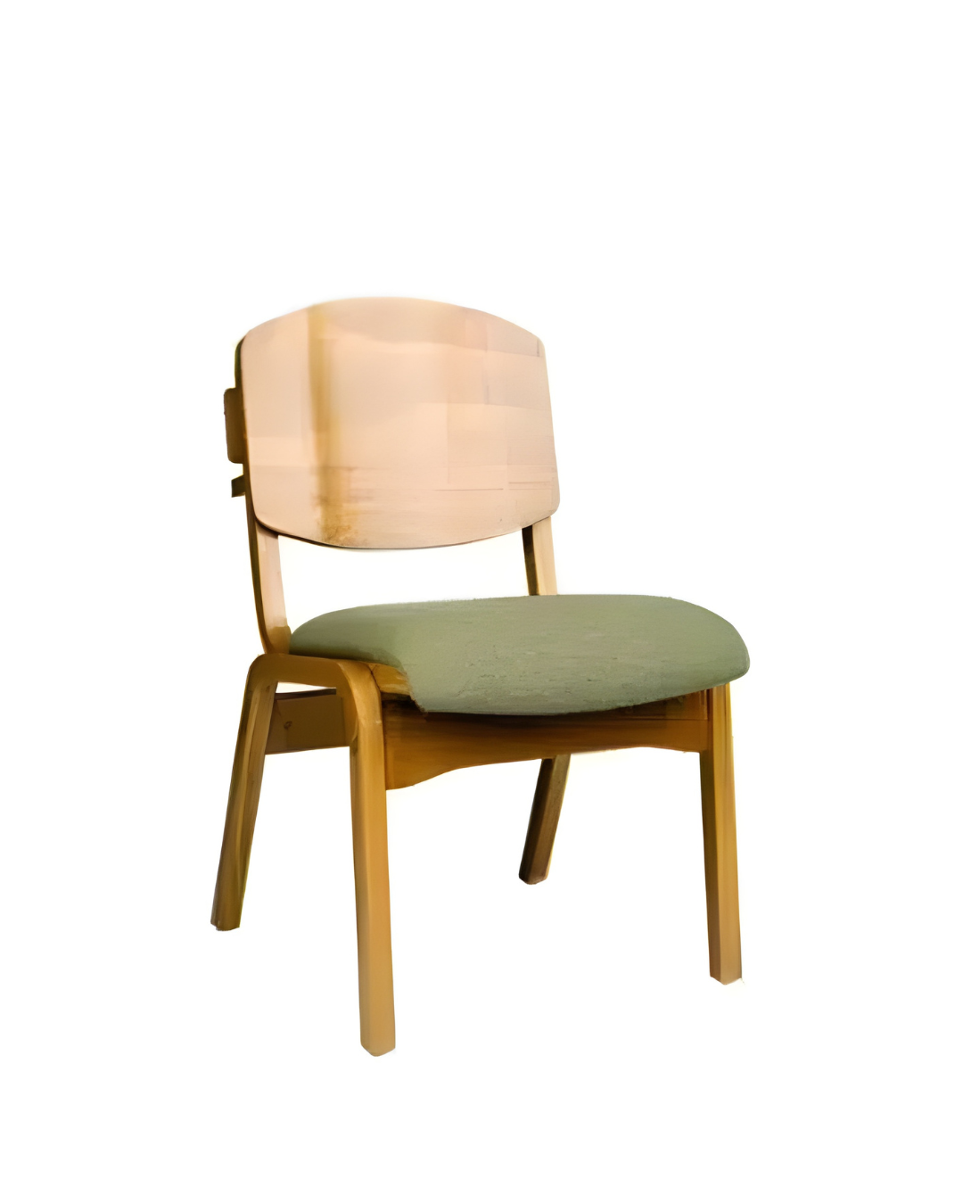 CAMPUS 4-LEG STACKING WOOD CHAIR (WOOD OR UPHOLSTERED SEAT & BACK)