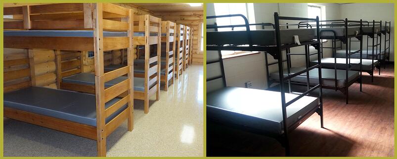 Wood Metal Bunks