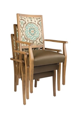 easton stacking armchair 2
