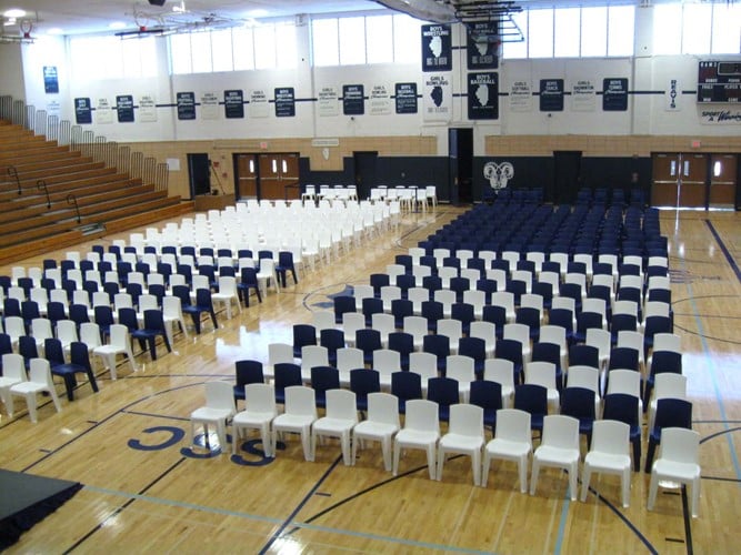 stacking chairs for multi purpose room 1