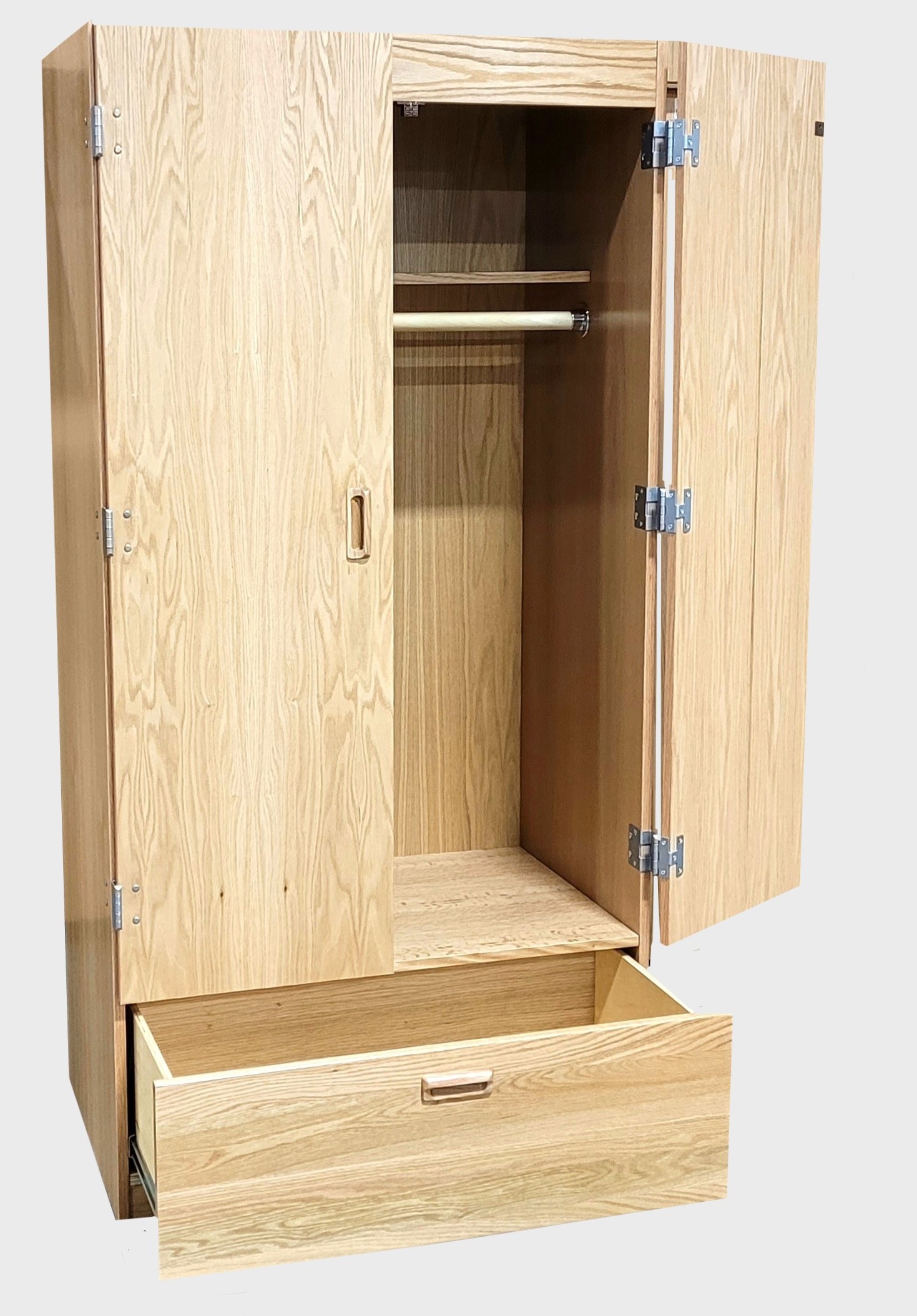 Clayton Double Wardrobe Various Configurations Available (N-DWD-3624-72-1)