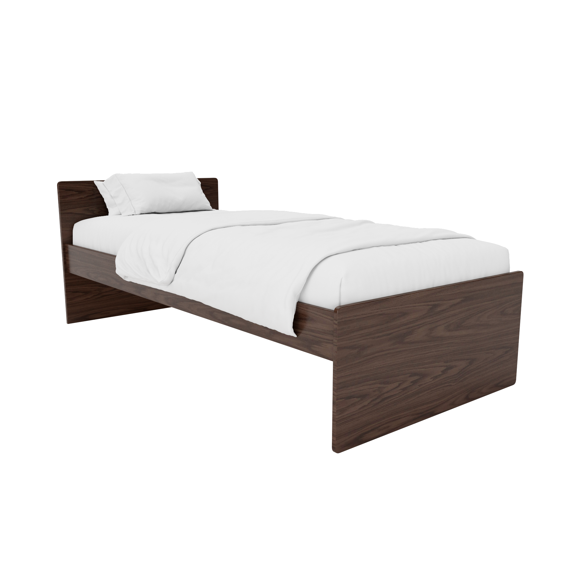 CLAYTON PANEL BED, Cherry (multiple sizes, multiple finishes)(N-PPL-8430)