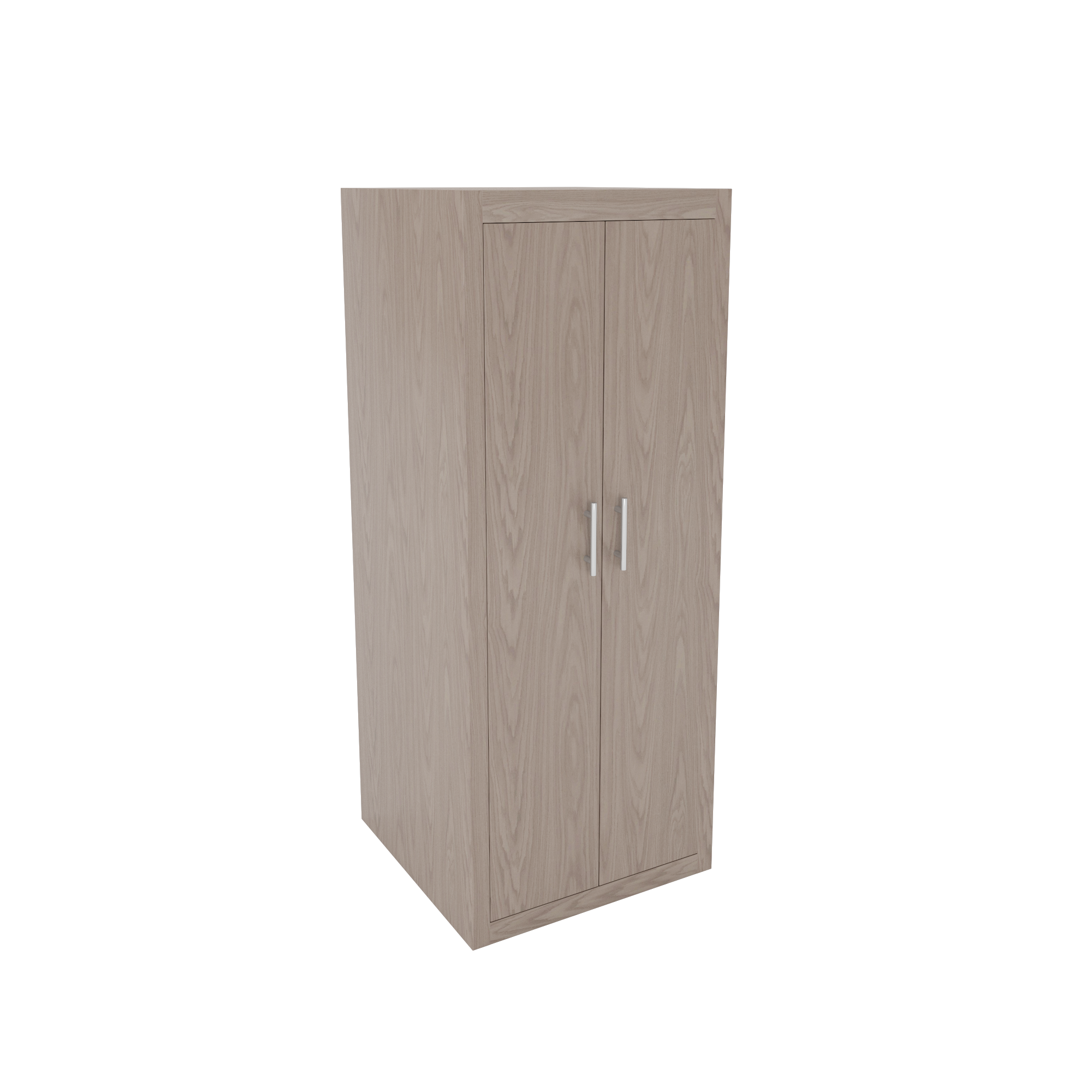 Clayton Driftwood Double Wardrobe (N-DWD-2424-60)