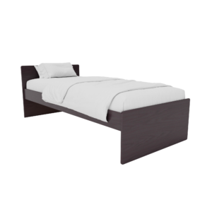 CLAYTON PANEL BED, Midnight (multiple sizes, multiple finishes) (N-PPL-8430)