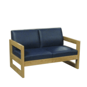 Nevil-Sled-Base-Settee