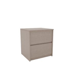 CLAYTON DRIFTWOOD 2 DRAWER NIGHTSTAND (N-2BC-2020)