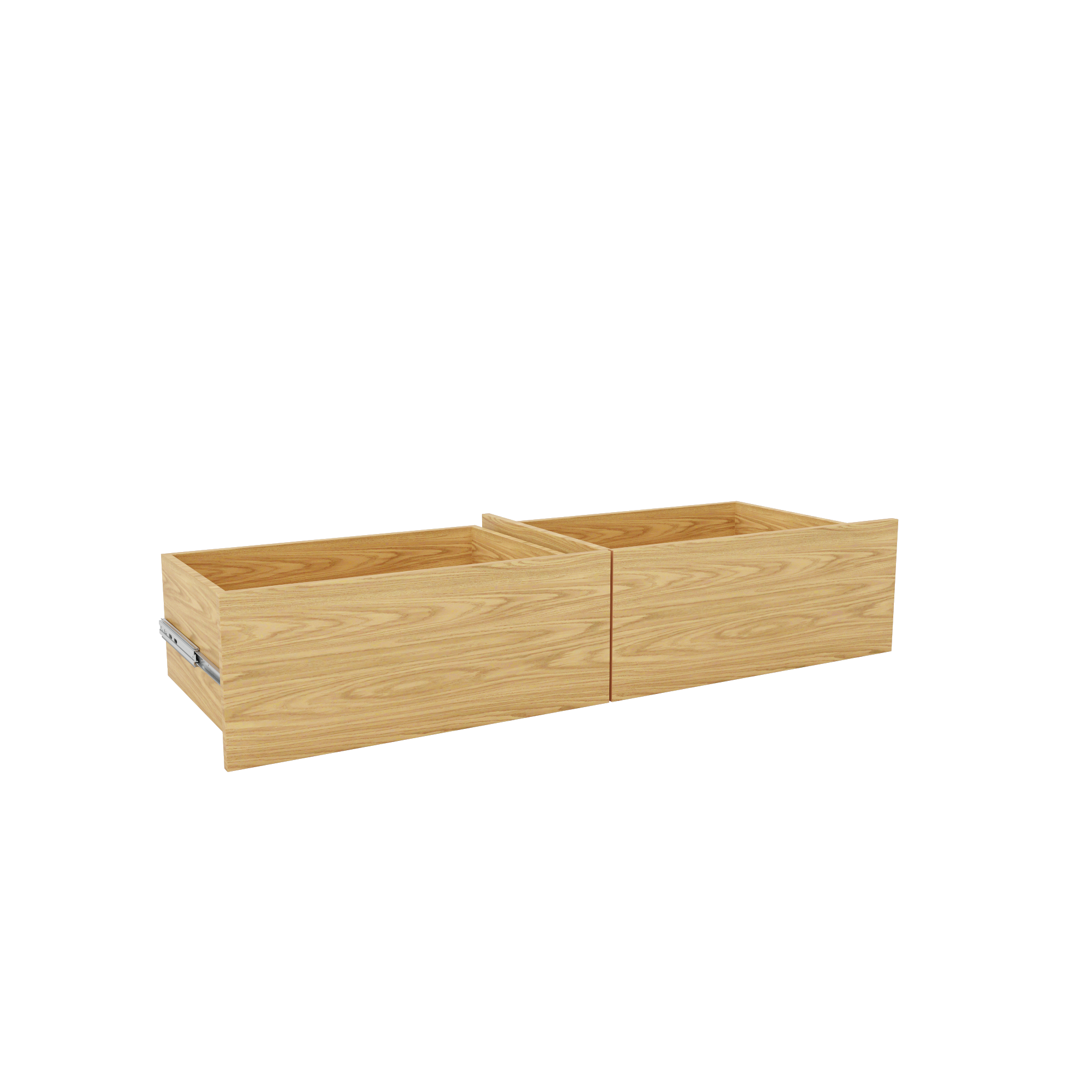 Clayton NATURAL OAK 2 Drawer Under Bed Chest (N-2DWR60)