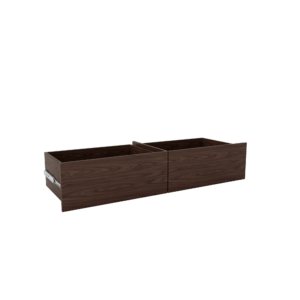 Clayton CHERRY 2 Drawer Under Bed Chest (N-2DWR60)