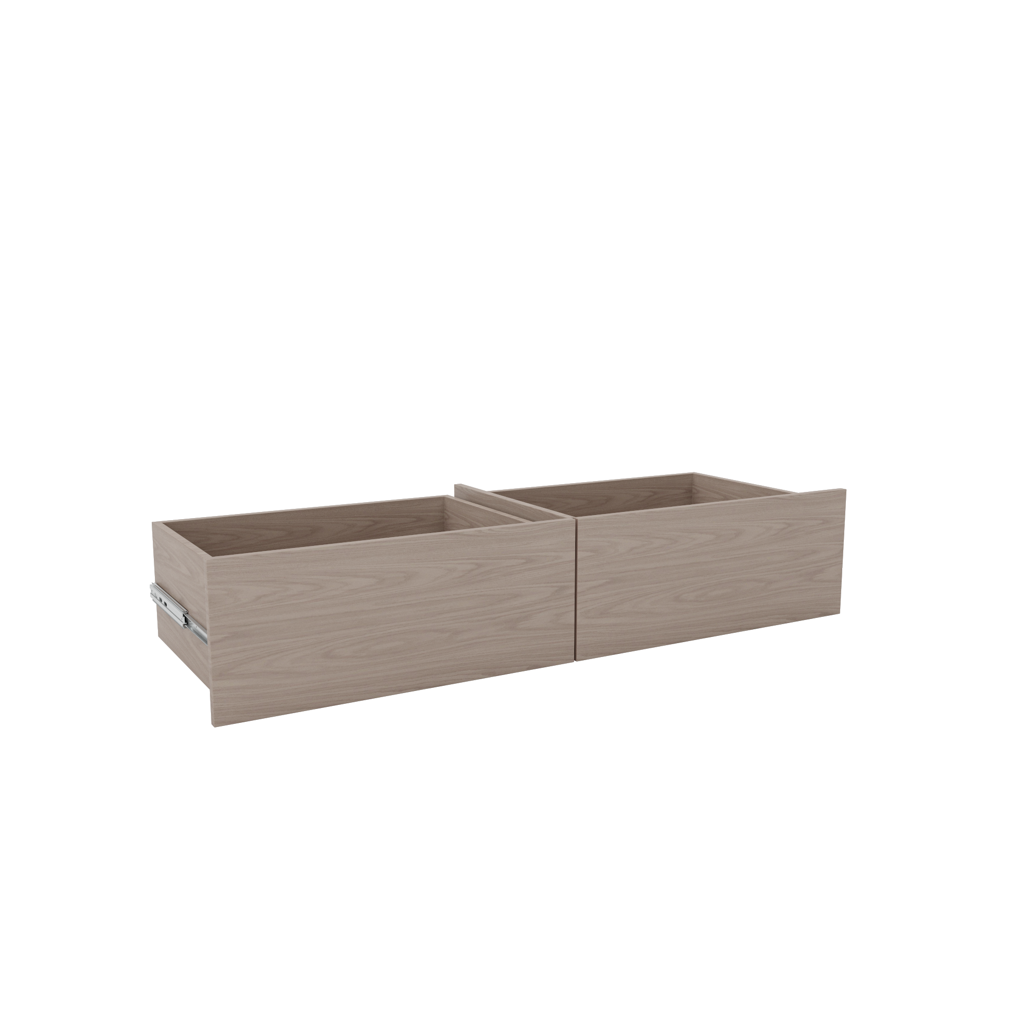 Clayton DRIFTWOOD 2 Drawer Under Bed Chest (N-2DWR60)