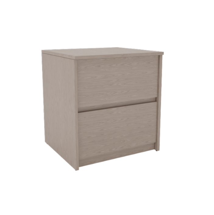CLAYTON NATURAL OAK 2 DRAWER NIGHTSTAND (N-2BC-2020) - Image 6