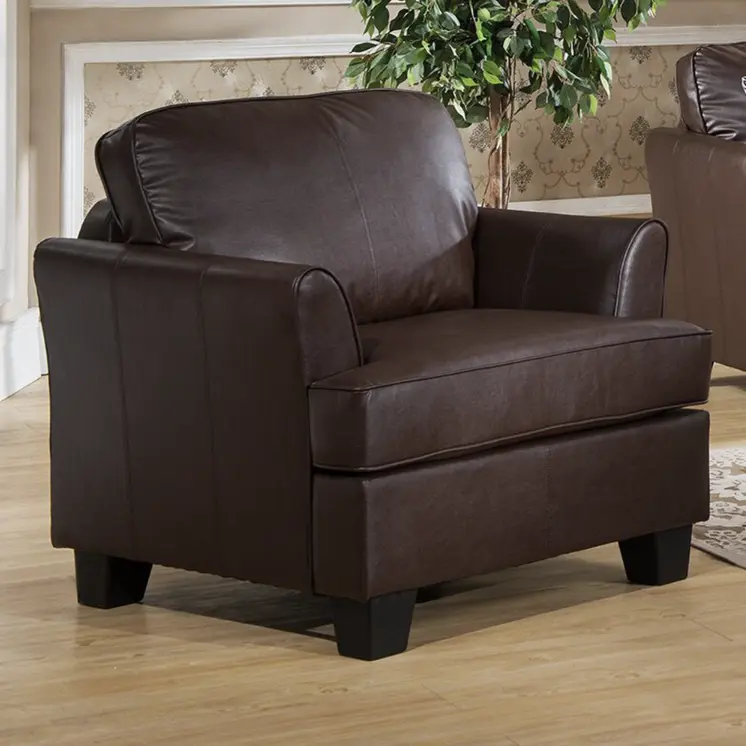 Brighton Lounge Chair Brown