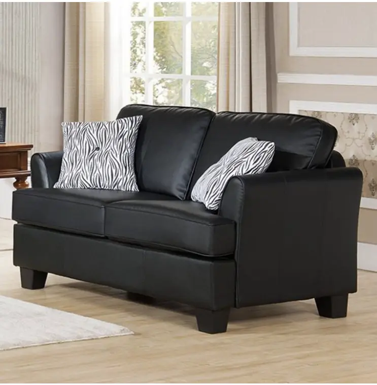 Brighton Loveseat Black