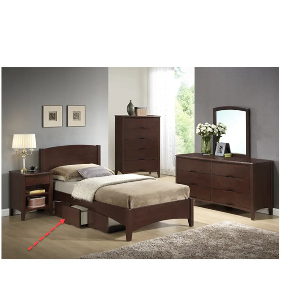 Fordham 3 Drawer Chest Bamboo