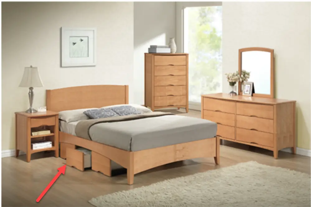 Fordham Under Bed 3 Drawer Chest