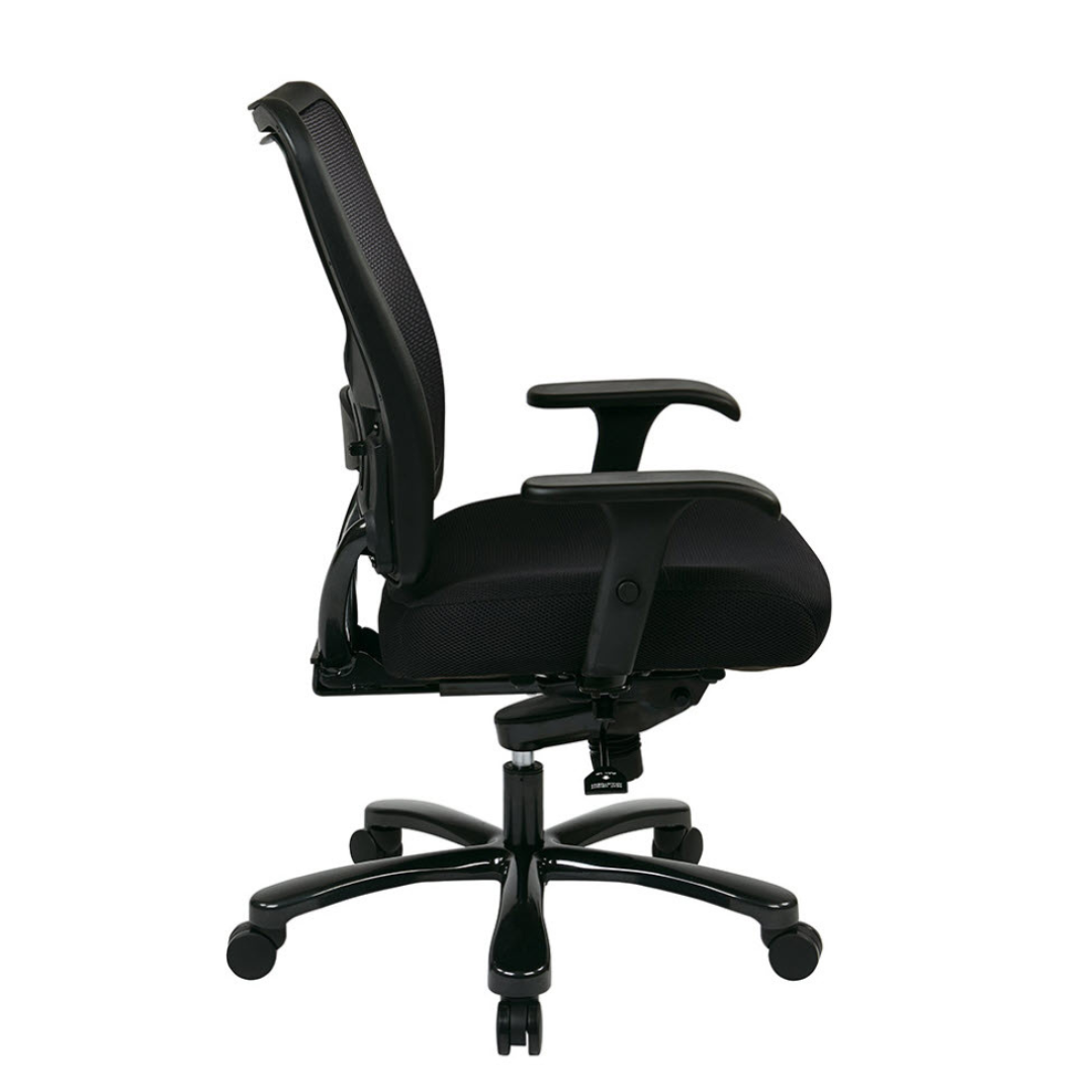 Double Airgrid Big & Tall Chair (75-37A773) (QUICK SHIP) - Image 2