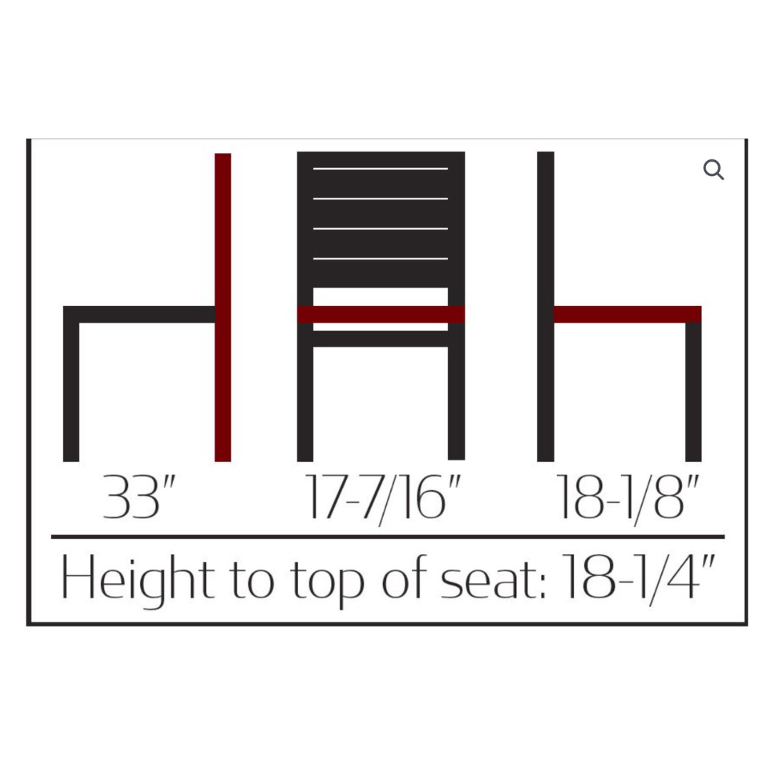 Outdoor Teak Chair (OD-CM-TK) (QUICK SHIP) - Image 3
