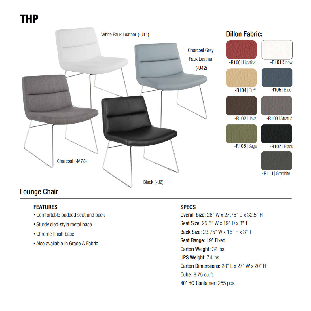 Thompson Lounge Chair (THP) (QUICK SHIP) - Image 4