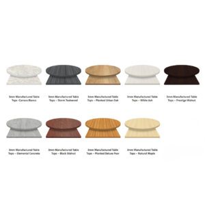 WOODGRAIN LAMINATE TABLETOP 24" (3MM Series) (QUICK SHIP)