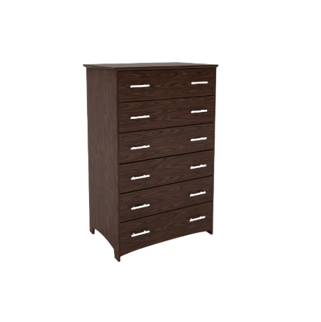 Evy 6 Drawer Chest (S2-6DC-3624)