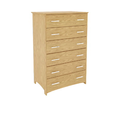 Evy 6 Drawer Chest (S2-6DC-3624)