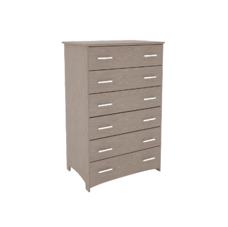 Evy 6 Drawer Chest (S2-6DC-3624) - Image 3