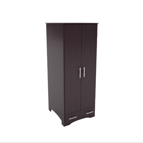Evy Double Door Wardrobe - Various Options Available (S2-DWD 3624-72-1)