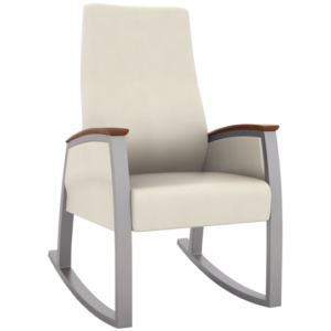 Foster Patient 44" Single Rocker (F1612-GR-SVR-KD-AS-F-ODRIFT-F-ODRIFT)