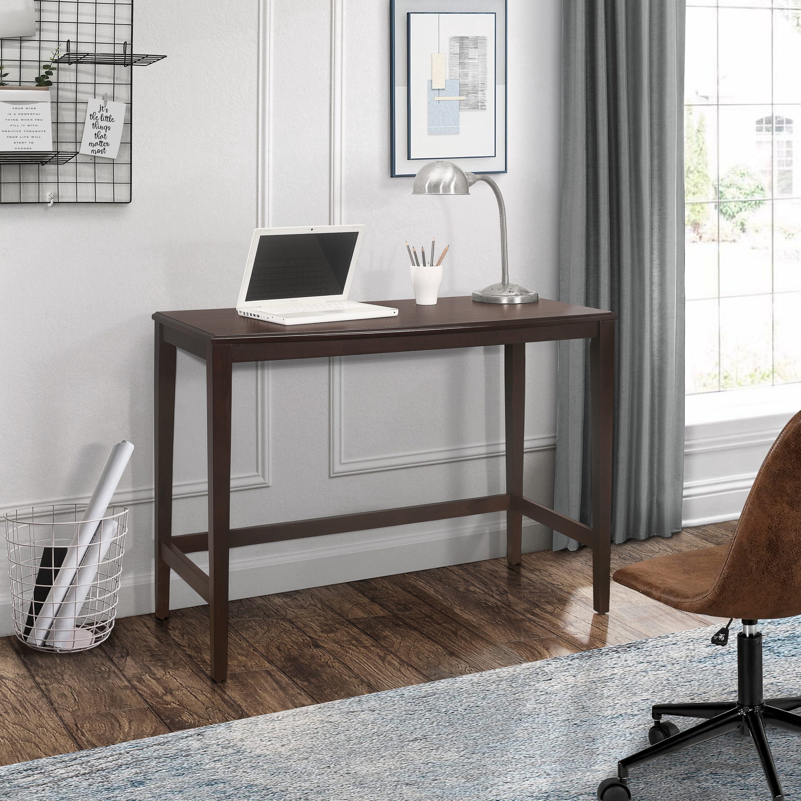 Fordham Desk - Dark Bamboo (HO216) (QUICK SHIP) - Image 2
