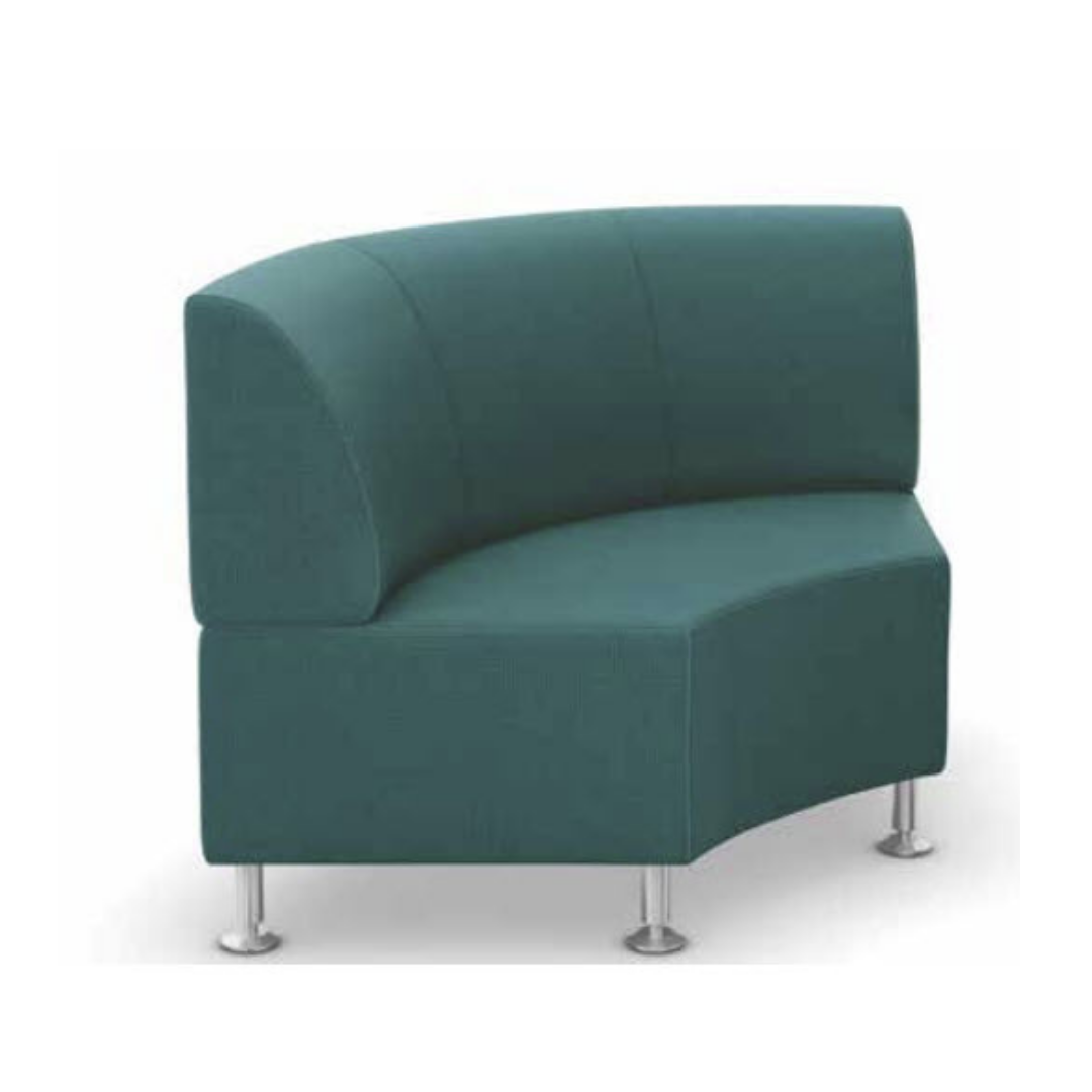 Modular Concave Arched Bench with Back (020BARCOB)