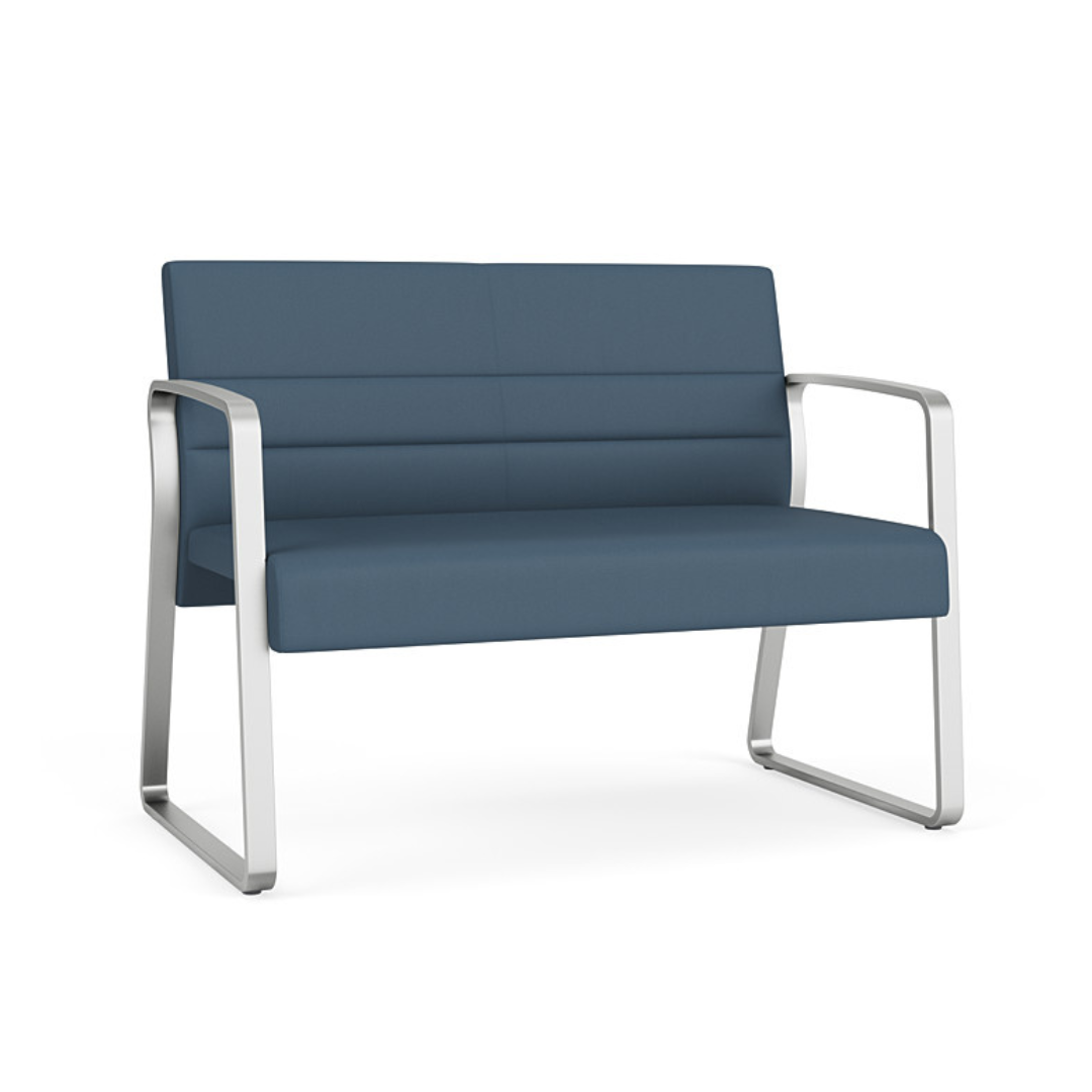 Waterfall Sled Base Loveseat (WF1531)