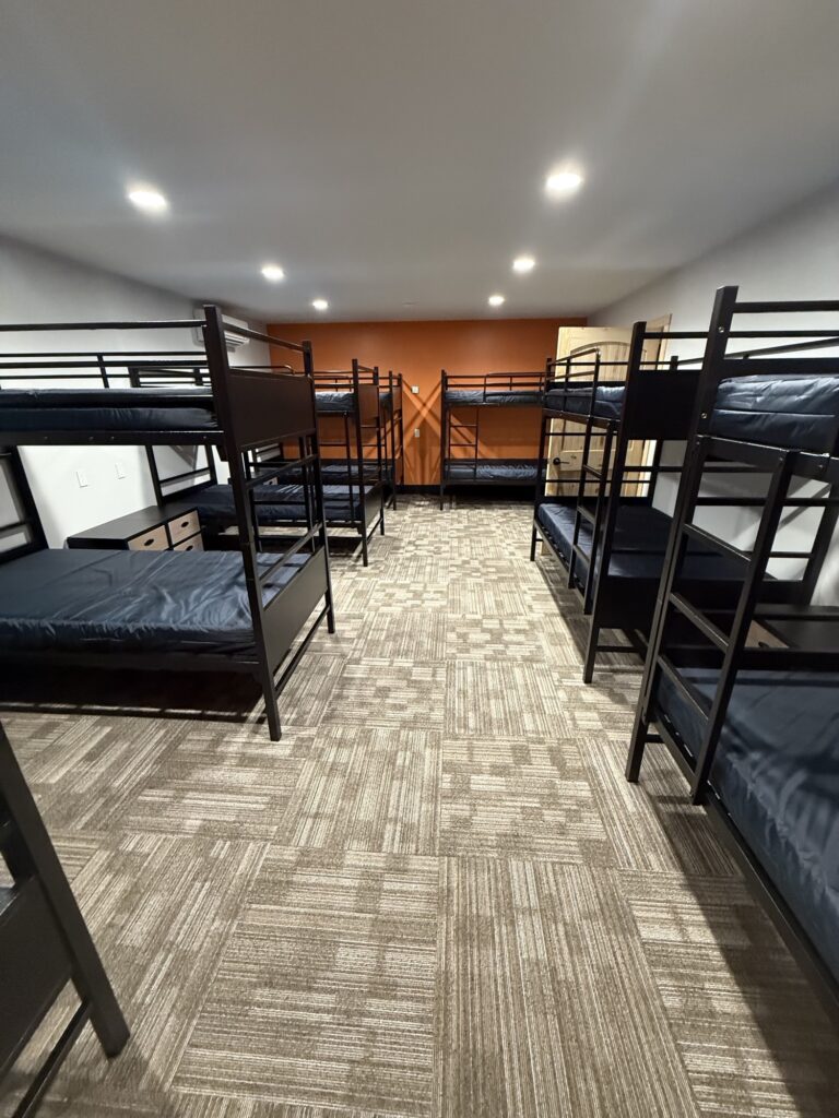 Metal Bunk Installation Shot