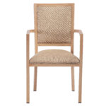 Milan Metal Armchair (Natural) (5281-AC SERIES)