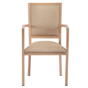 Milan Metal Armchair (Natural) (5281-AC SERIES)