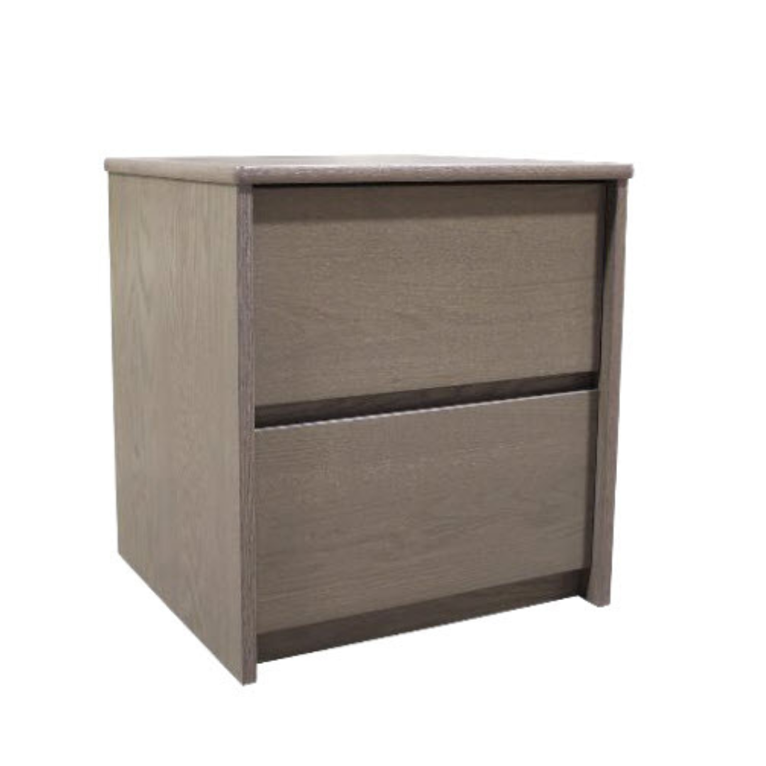 CLAYTON NATURAL OAK 2 DRAWER NIGHTSTAND (N-2BC-2020) - Image 5