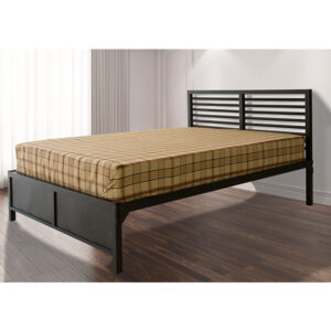 Morris Metal Bed with Slatted Headboard (B049 Series) Quick Ship