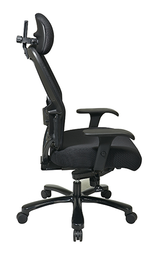 BIG & TALL AIR GRID® MANAGER'S CHAIR WITH HEADREST (63-11A653RHM) - Image 2