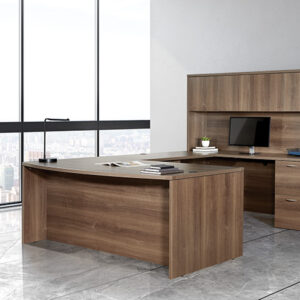 NAPA U-DESK & HUTCH CONFIGURATION 12 (NAPxxx-12) (Multiple Finishes)
