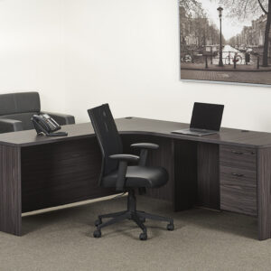 Napa Slate Grey L-Shaped Desk (NAPSGW-TYP25R)