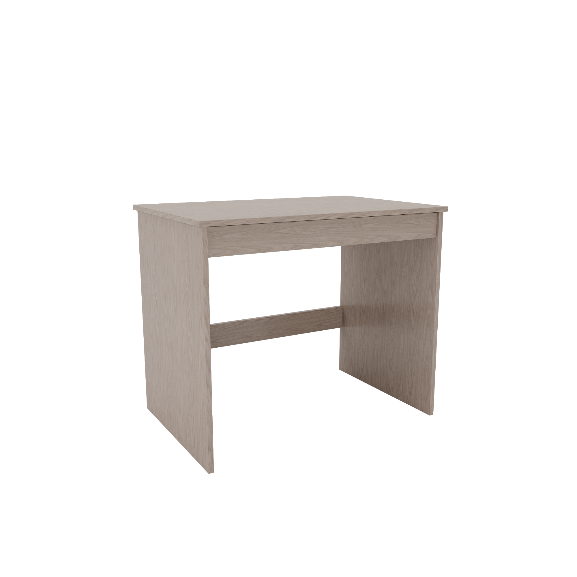 Clayton Natural Oak Panel End Study Desk with Pencil Drawer (N-SD) - Image 4