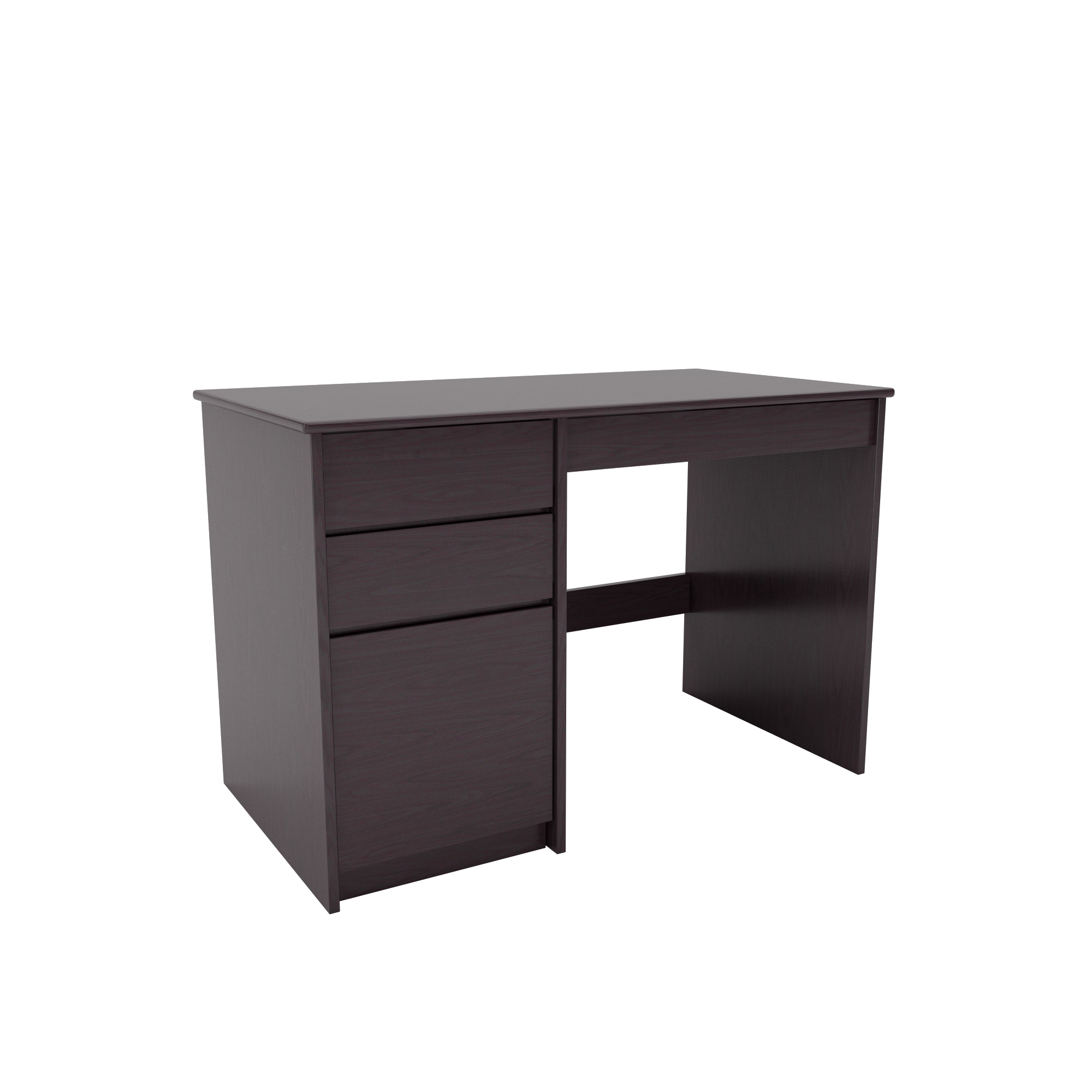 Clayton MIDNIGHT Pedestal Desk with 3 Drawers (N-DKP-4524)