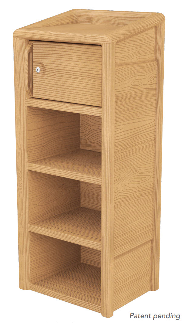 SEQUOIA™ Lockable Walnut Wardrobe (221) - Image 4